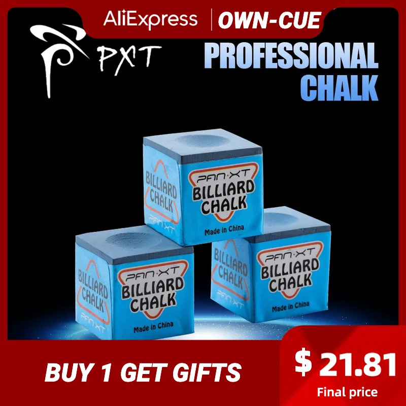 

PXT Billiard Magical Chalk 9 Pieces in A Box Oily Dry Pool Cue Chalk Easy to Rubbing Chalk High Quality Billiard Accessories