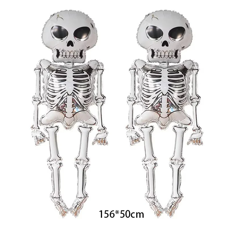156x50 см Каркас Череп Мужская фотография фотореквизит детские игрушки Воздушные
