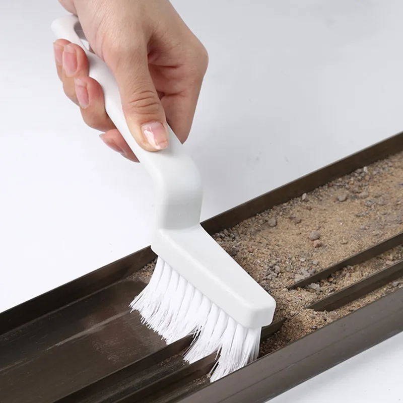 

Window Slot Clean Brush Door Keyboard Gap Groove Brush Cleaner Window Track Cleaning Brush Household Multifunction Cleaning Tool