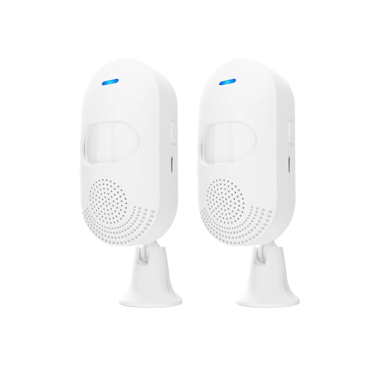 

Tuya Wi-Fi движения Сенсор человеческого тела PIR Сенсор с Сирена звуковой сигнал 80DB, приложение Smart Life для домашней автоматизации сигнализации умный будильник Системы