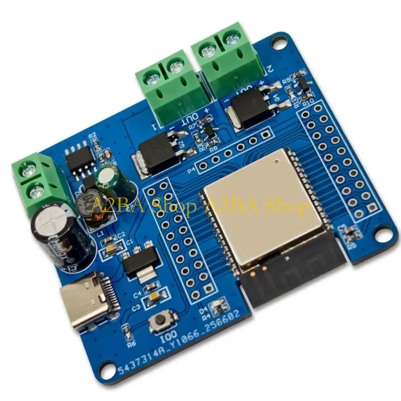 Фото Плата разработки A2BA ESP32, одноканальный модуль MOS-переключателей, вход 5-80 В, Wi-Fi №5