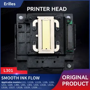 Печатающая головка L301, печатающая головка для принтера Epson L3110, L3150, L355, L405, L3250, L130, L210, L310, L111, L5190, L395, L310, L375, L575, L4160