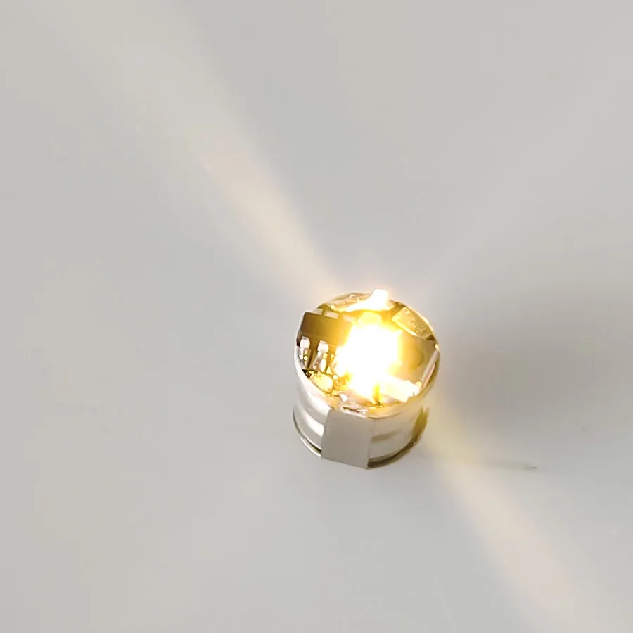 

3 шт. 7,6*7,1 мм миниатюрная беспроводная светодиодная лампа, модель кнопки для роботов/украшения дома/автомобили/микрофонный пейзаж с батареей