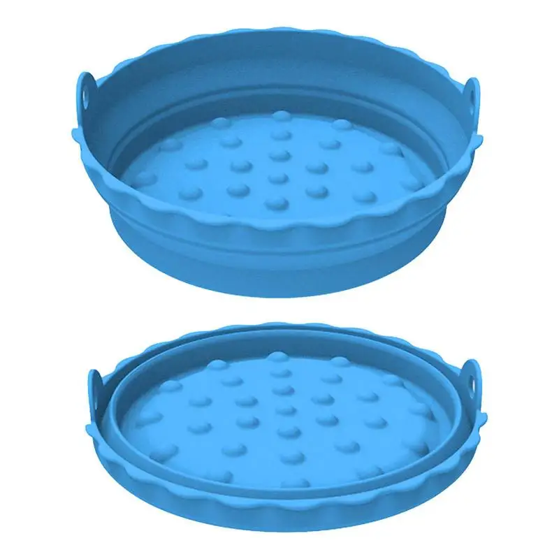 

Силиконовые антипригарные силиконовые вкладыши для фритюрницы, аксессуары для кухни с приподнятым кругом толще пергамента