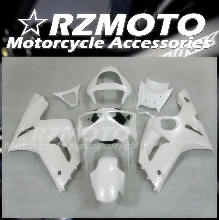 

Новый комплект обтекателей для цельного мотоцикла из АБС-пластика, подходит для Kawasaki Ninja ZX-6R 636 zx6r 2003 2004 03 04, комплект кузова жемчужно-белого ц...