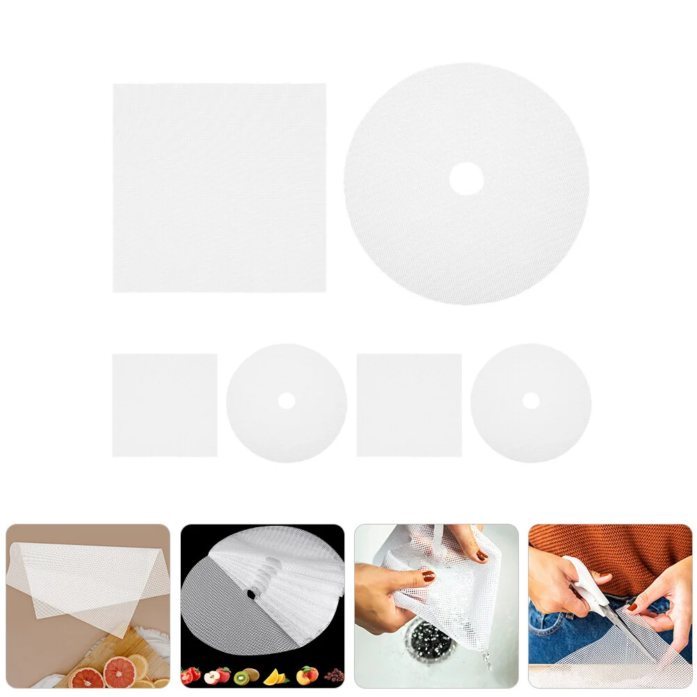 

6 шт., силиконовые коврики для сушки фруктов