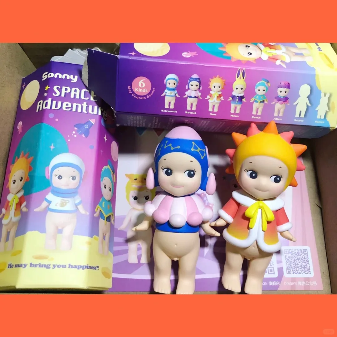 Sonny Angel Space Adventure Series Mystery Box игрушки куклы милые аниме фигурки украшения фанаты