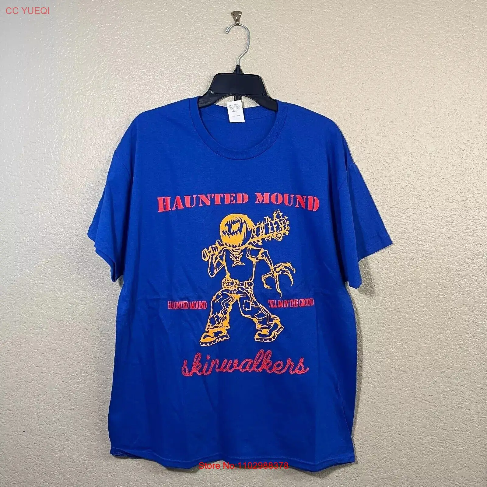 Оригинальная футболка с надписью Haunted Mound Skinwalkers