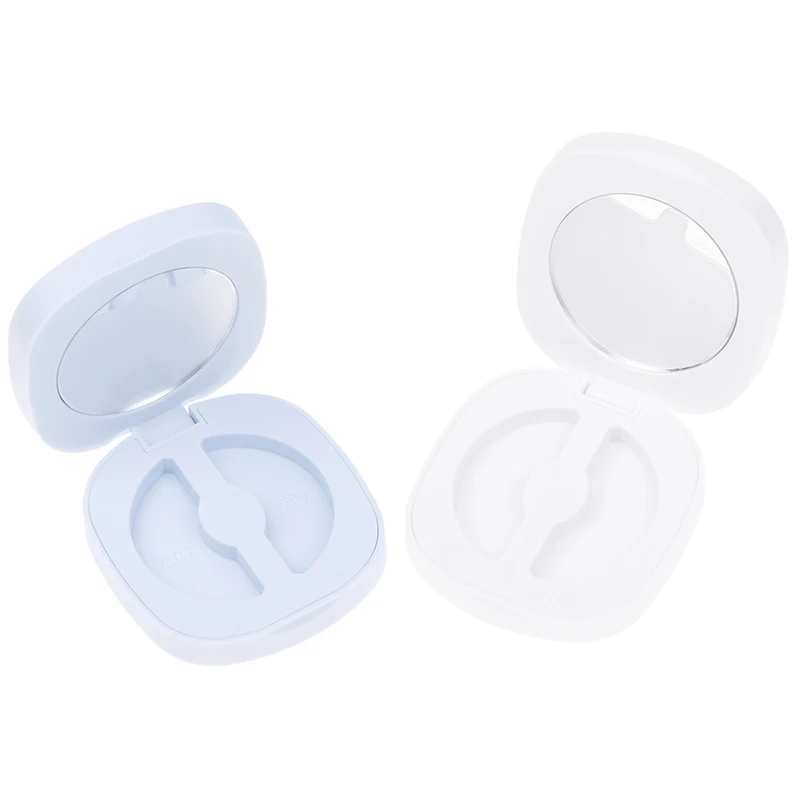 Коробка для хранения ресниц круглая коробка с зеркалом пустые дорожные