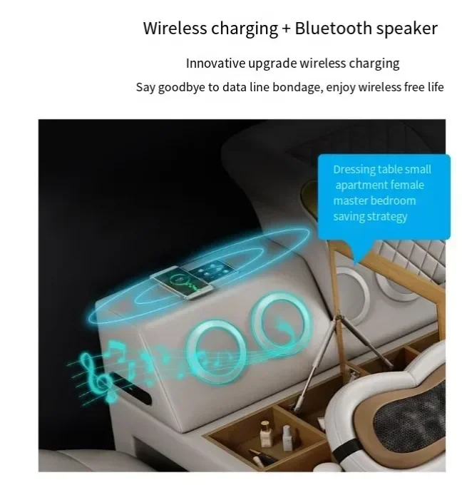 Новая электрическая массажная кровать интеллектуальная многофункциональная с