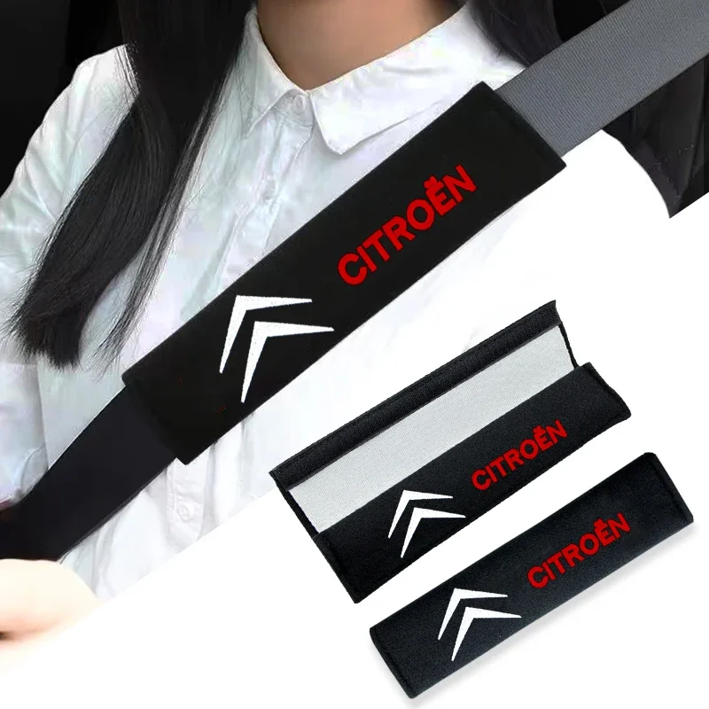 2 шт. автомобильный ремень безопасности наплечная накладка для Citroen C4 C2 C5 C6 C4L CACTUS