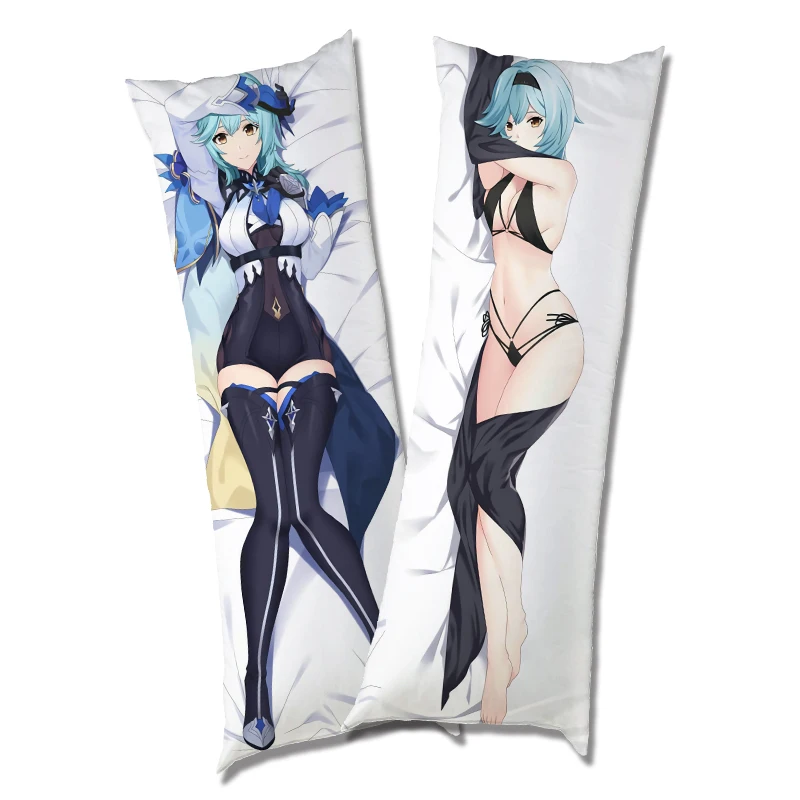 

Genshin Impact Eula Body Pillow Case Cover Anime Dakimakura Pillowcase