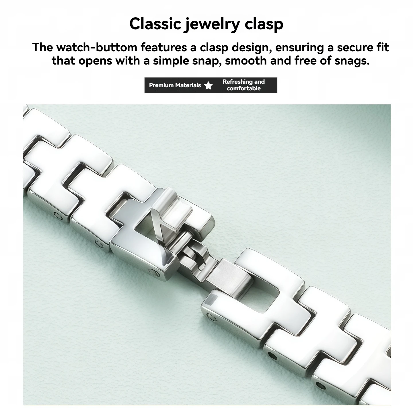 Фото Подходит для серии Tissot T113 1853 года, стальной ремешок t113109A, специальный браслет из нержавеющей стали с выемкой, аксессуары для женских часов, 8 мм. №3