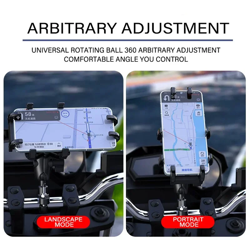 Для Forza 750 с ЧПУ алюминиевый логотип Moto 2025 держатель мобильного телефона GPS