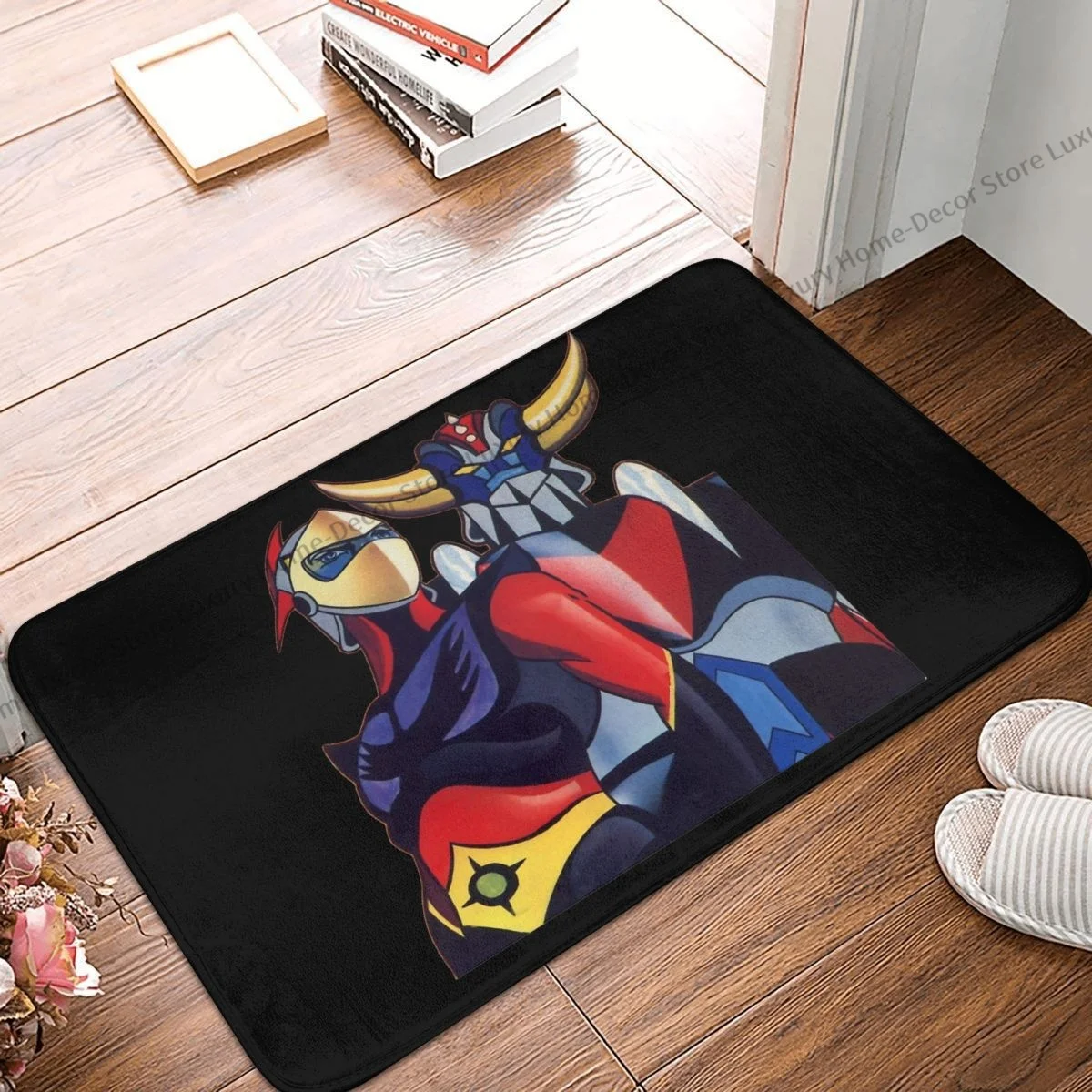 

UFO Robot Goldrake Grendizer Anime Kitchen Non-Slip Carpet Classic Bedroom Mat Entrance Door Doormat Home Decoration Rug