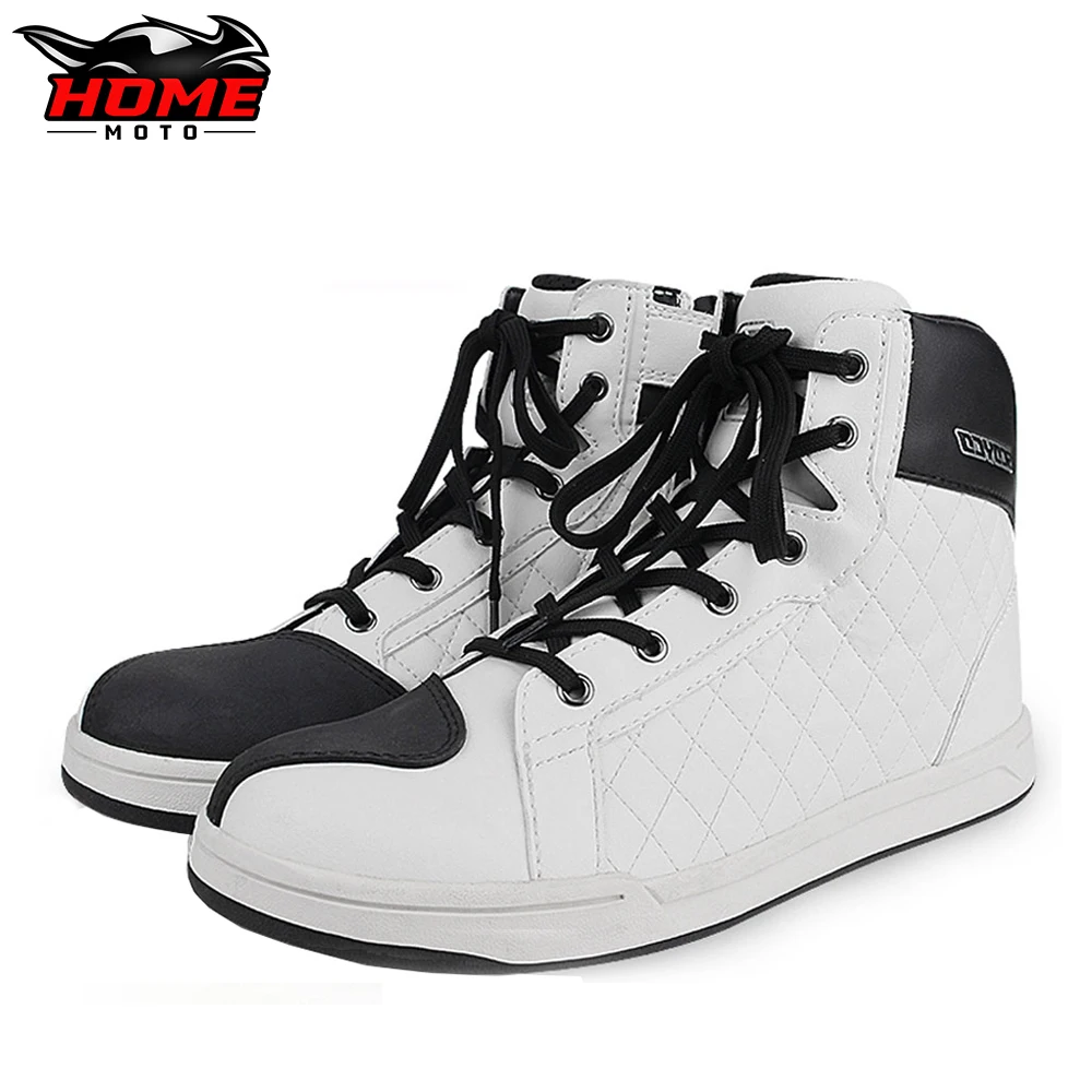 

Motorcycle Equipment Motocross Riding Protective Shoes Wear-resistant Motorcycle Boots Breathable Men Boots