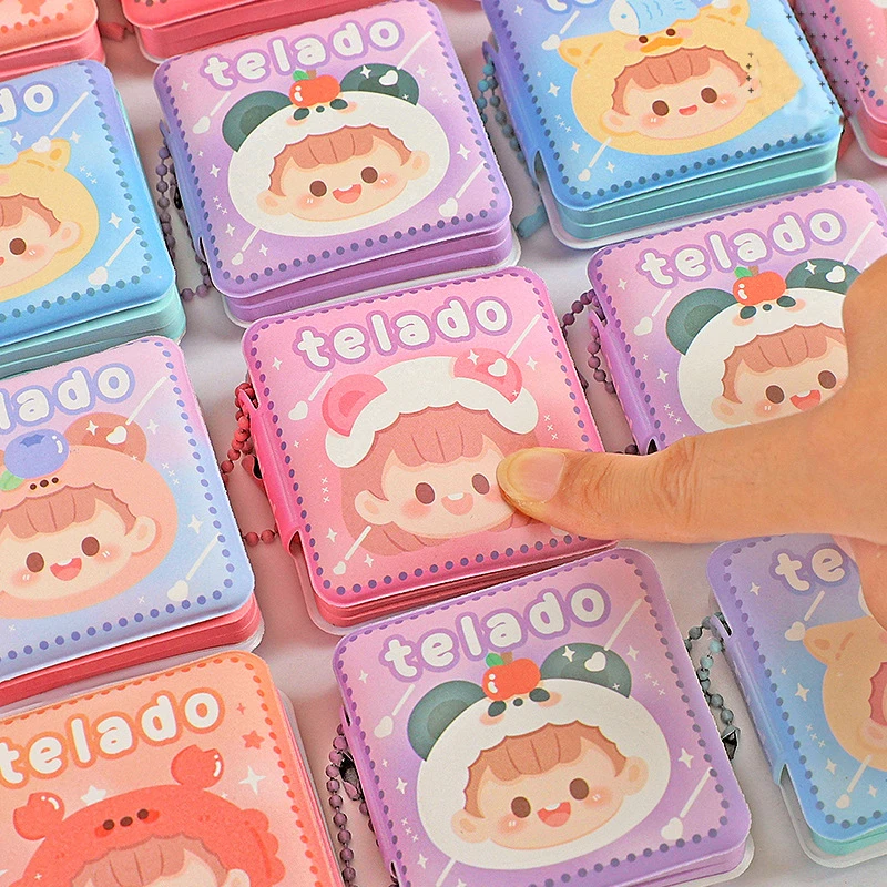 

80 Sheets Decompression Memo Pads Kawaii Sticky Notes Cute Message Book Daily Planner Time Shecule To Do List Office Supplies