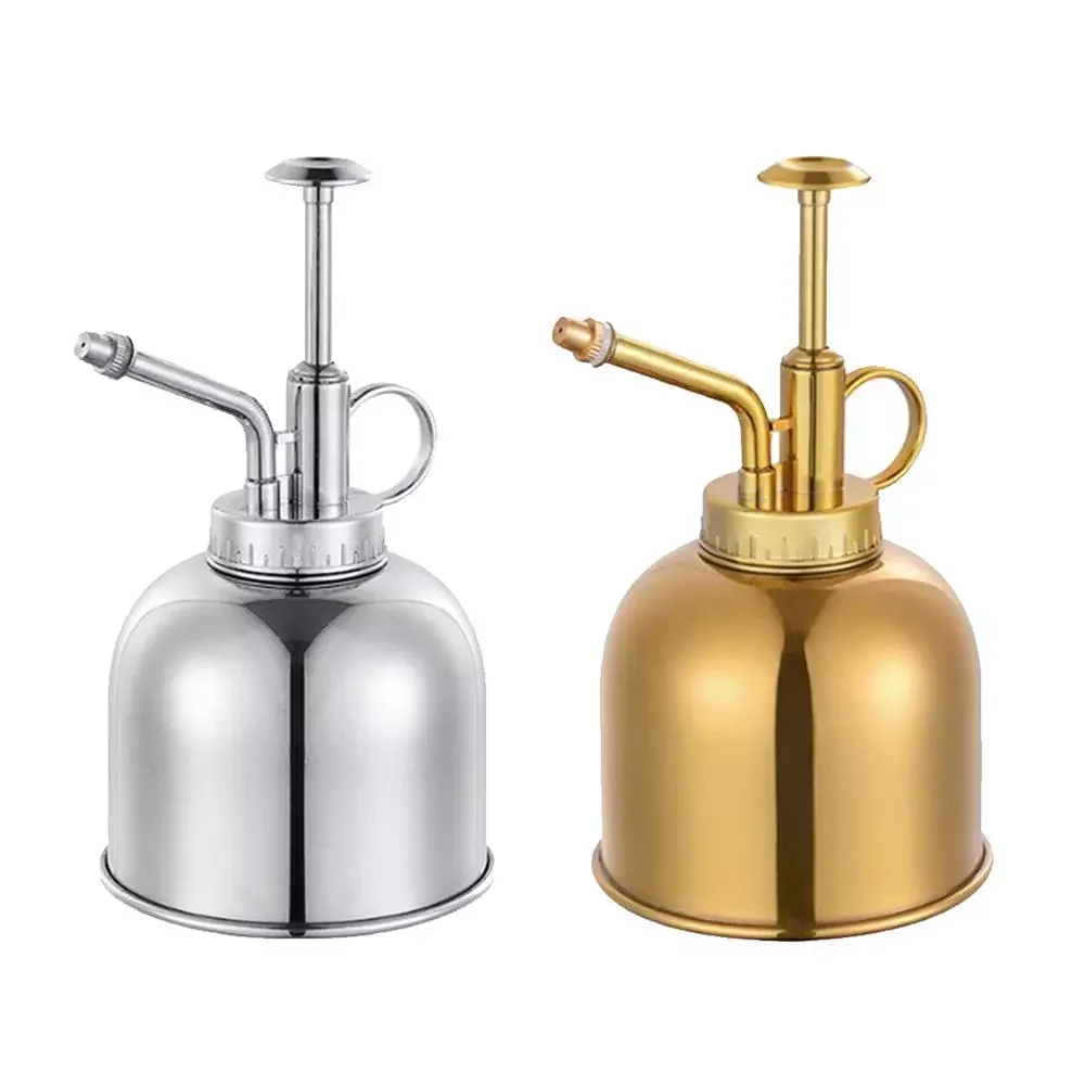 

Vintage Flower Watering Can Succulent Plants Sprayer Bottle Stainless Steel Garden Tools Mirror Polishing