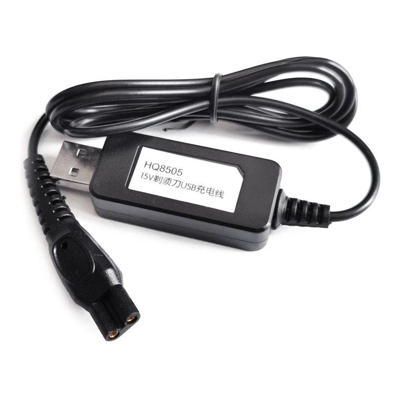 USB-штекер 15 В HQ850 адаптер зарядного устройства для бритв HQ8140 HQ8160 HQ8170 HQ8240