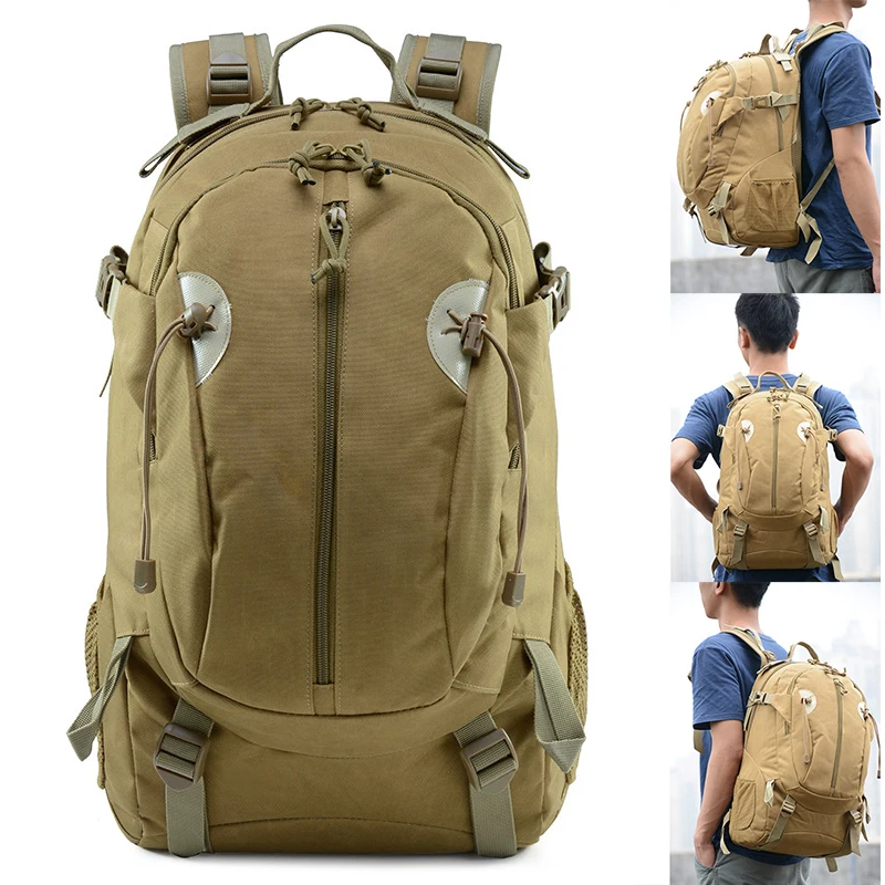 

30L Camouflage Army Backpack Men Military Tactical Bags Assault Molle Backpack Hunting Trekking Rucksack Waterproof Bug Out Bag