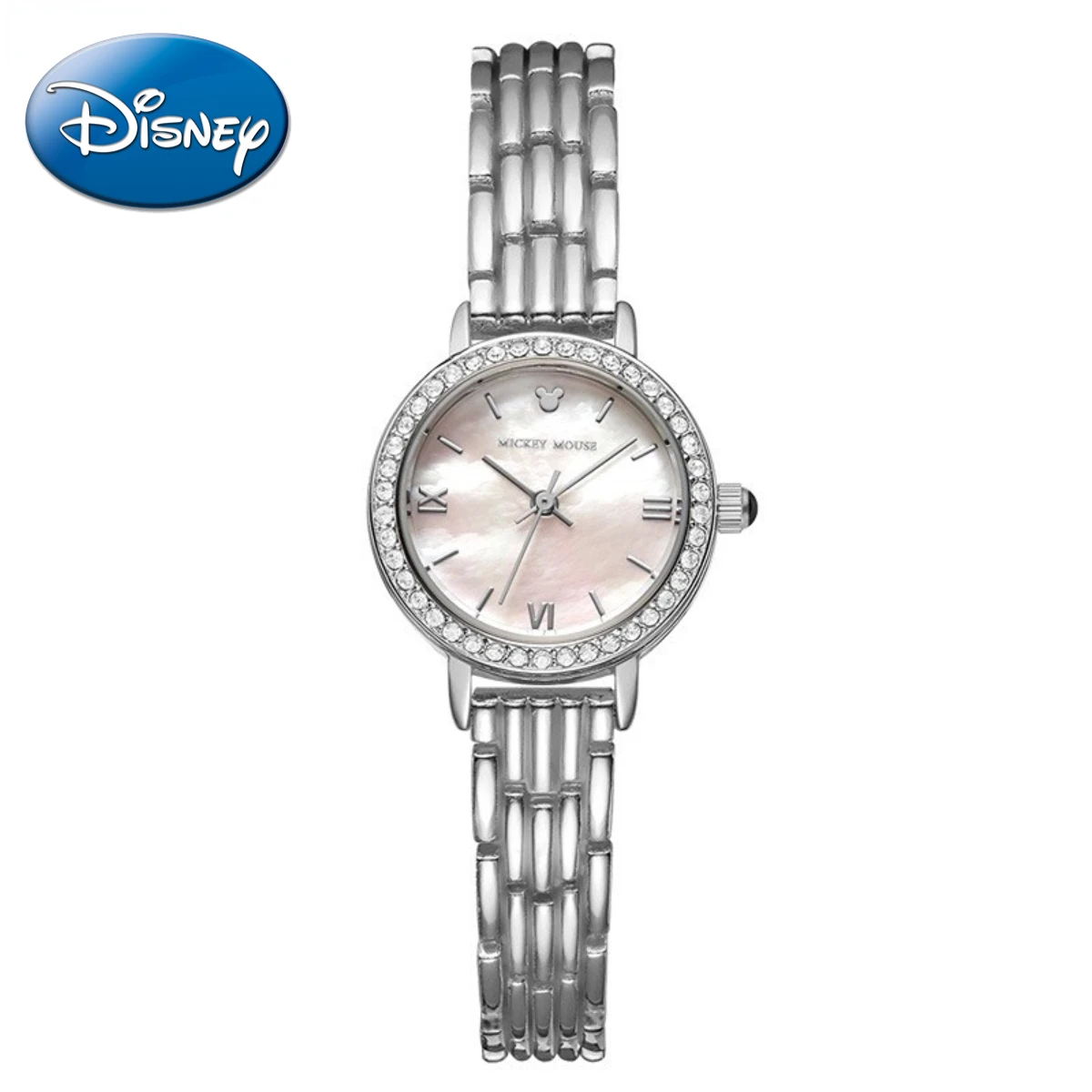 Часы наручные Disney женские роскошные маленькие водонепроницаемые кварцевые