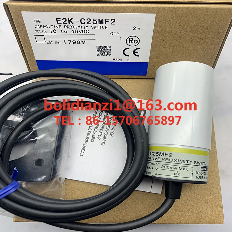 Оригинальный емкостный датчик E2K-C25MF1 E2K-C25MF2 E2K-C25ME1 E2K-C25ME2 E2K-C25MY1 E2K-C25MY2