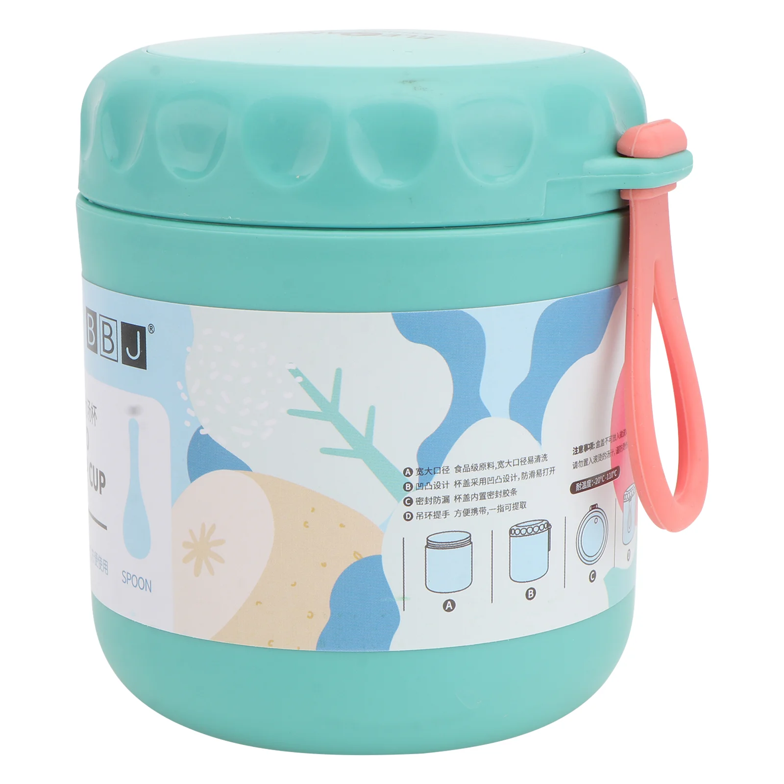 

Soup Cup Jar Insulated Thermal Mug Lunch Container Flask Breakfast Bowl Portable Leakproof Hot Resisting Heat Bento Water Vacuum