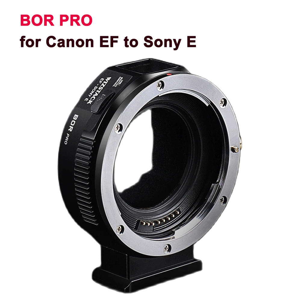 Переходное кольцо для объектива камеры BOR Pro WIZSTACK EF-E крепления Canon EF EF-S с