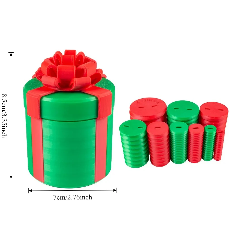 Раздражающая подарочная коробка-головоломка головоломка пружинка металлик тонкая пастельная 15см коробка 12 02017 a9878