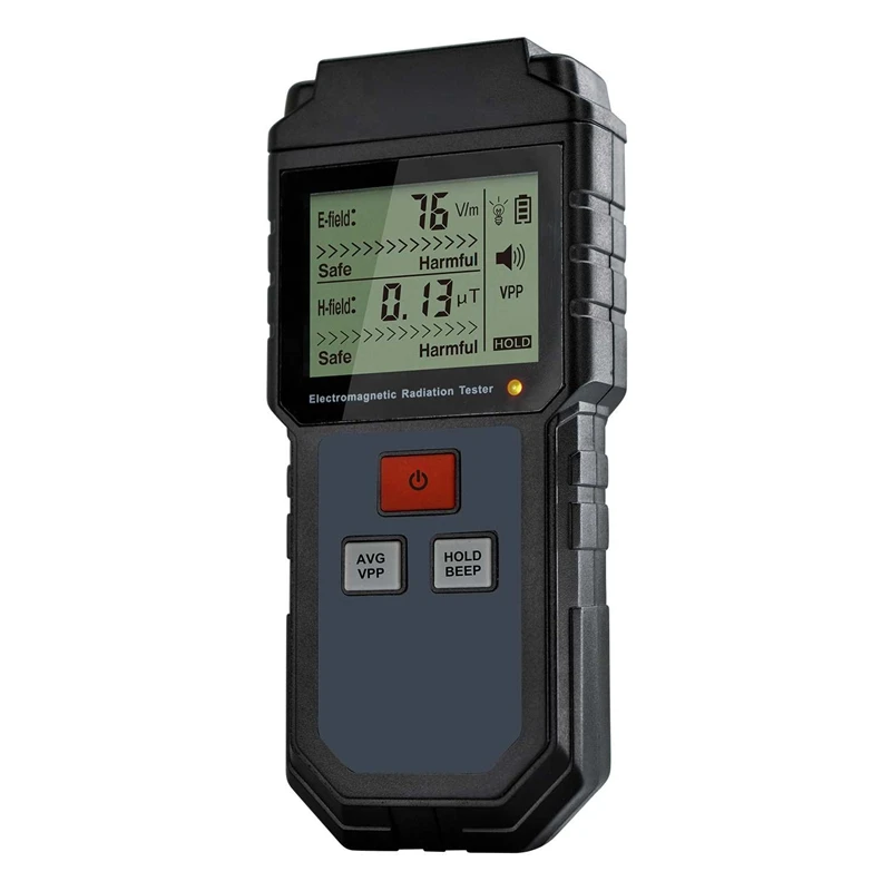 

Electromagnetic Field Radiation Tester Emf Meter Handheld Counter Digital Dosimeter Lcd Detector Measurement For Computer Phone