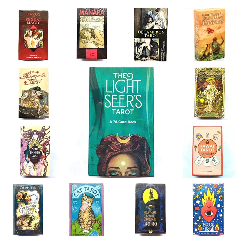 

Tarot Cards Oracle Card Family Party Prophecy Divination Board Game Psychic Card