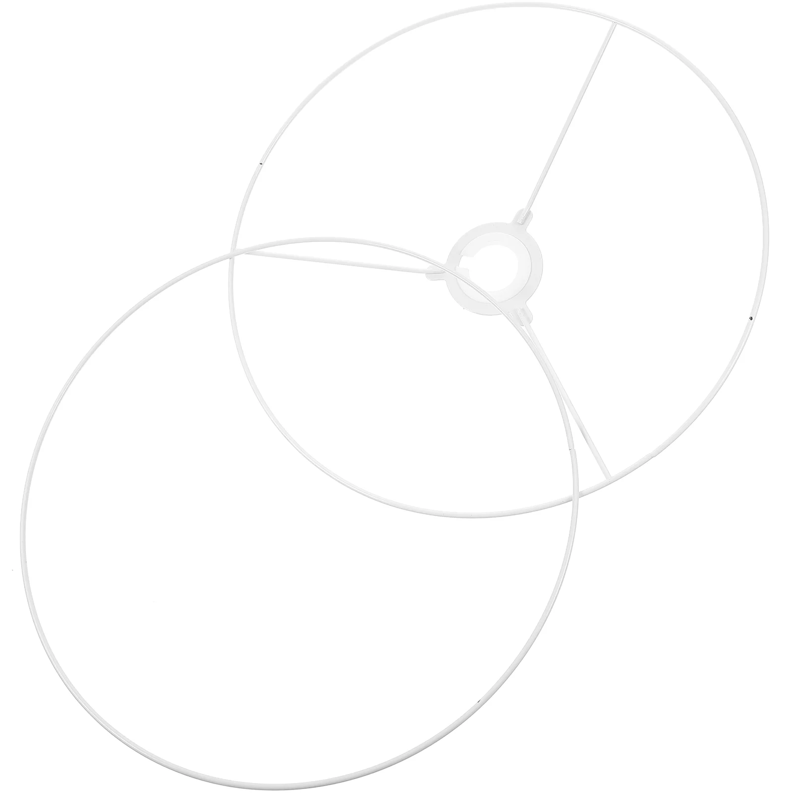 

Lampshade Frame Fix Ring Chandelier Pendant Light Wire For DIY Vintage Fitter Metal