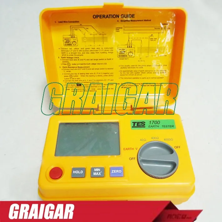 

Wholesale TES Earth Resistance Tester TES-1700 Fast Shipping