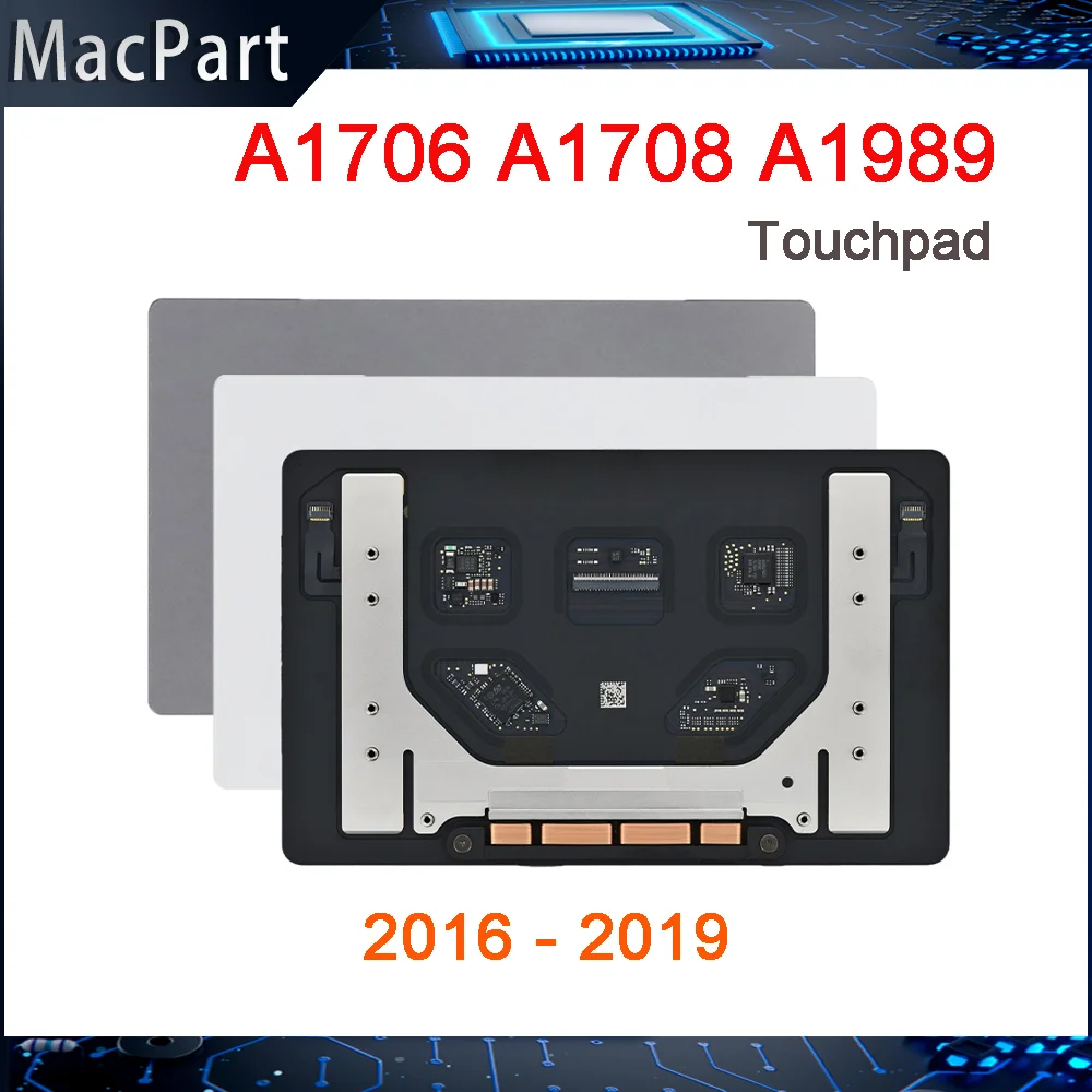 Оригинальный тачпад-трекпад серебристый для Macbook Pro Retina 13 дюймов A1706 A1708 A1989 Space Grey
