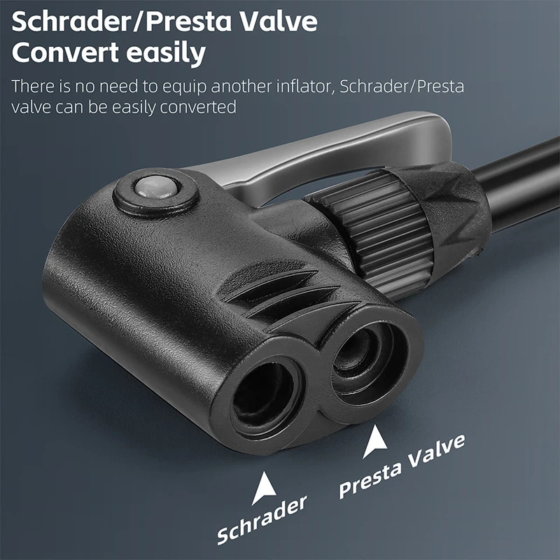 Велосипедный насос высокого давления ручная ручка из полипропилена нейлоновое