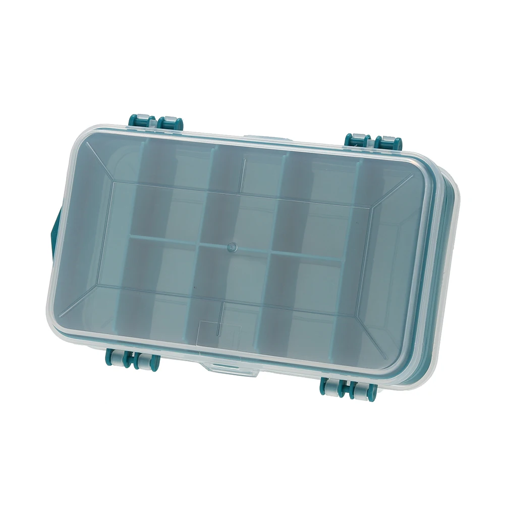 Пластиковый ящик для рыболовных снастей 13 отделений хранения жесткие чехлы