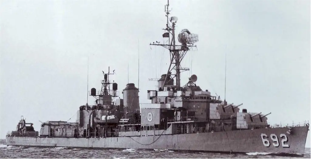 

1/700 USN Sumner Post War Destroyer Toy Ship Model Hobby Toy