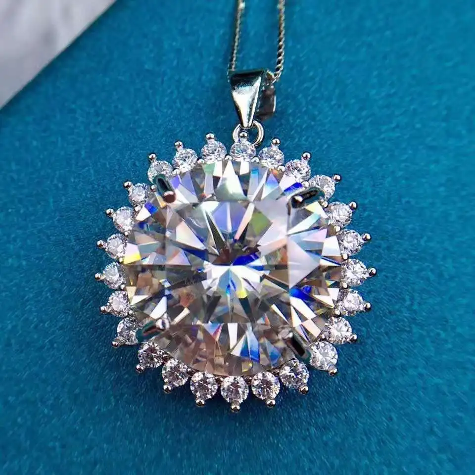 

Женское ожерелье с подвеской в виде бриллианта, 13 карат