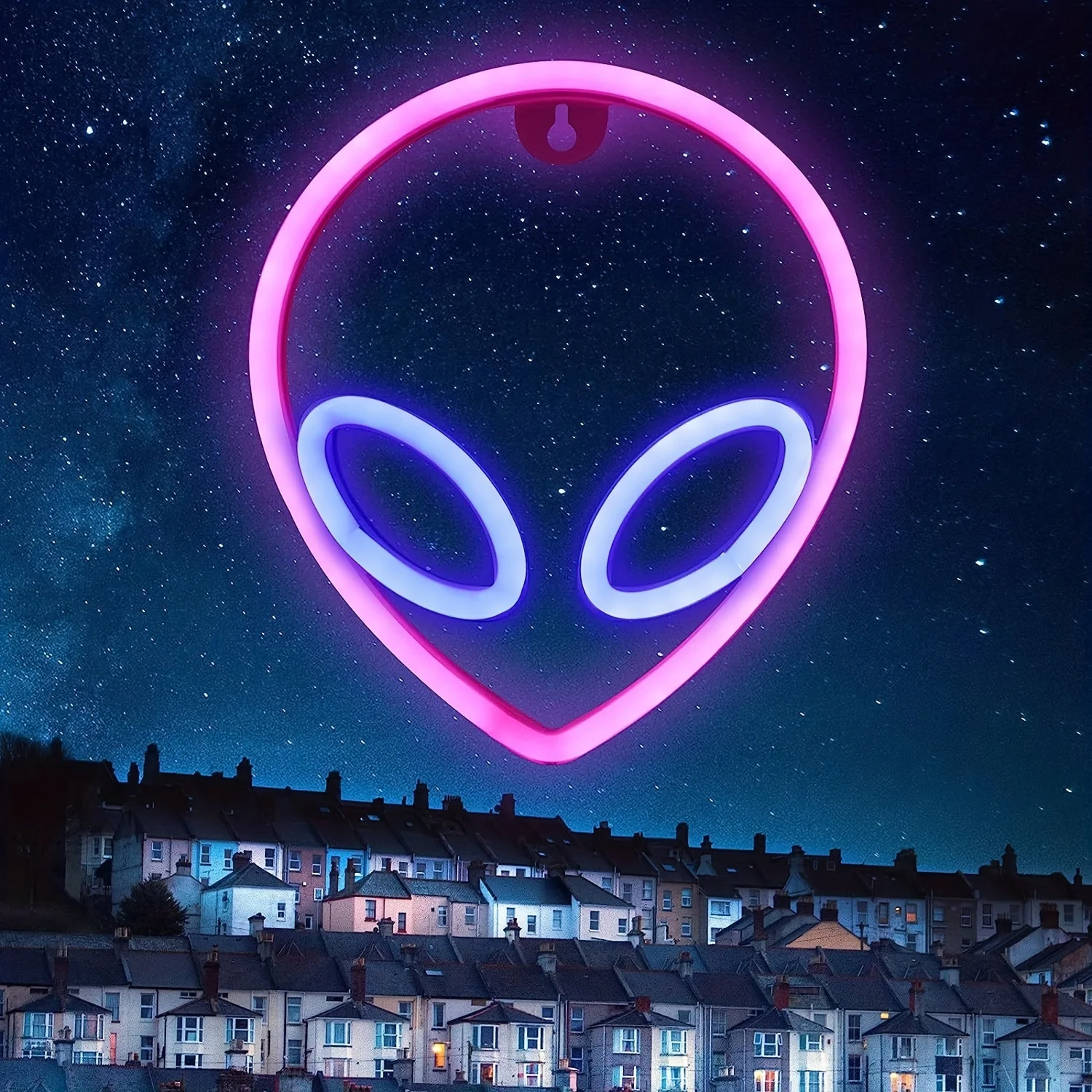 

Неоновые светильники Alien USB/батарейка