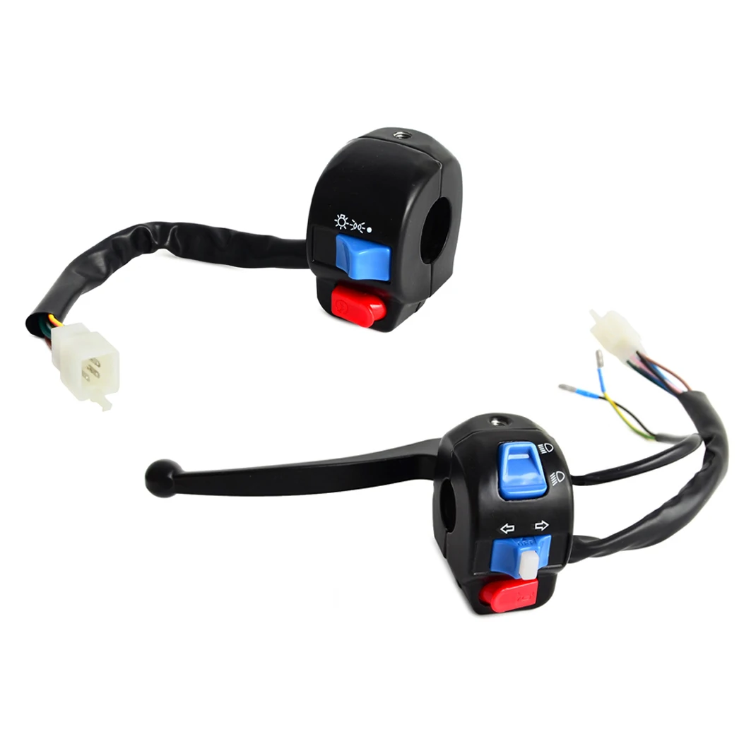 Мотоциклетный выключатель на руль 7/8 дюйма с ручкой управления для скутеров
