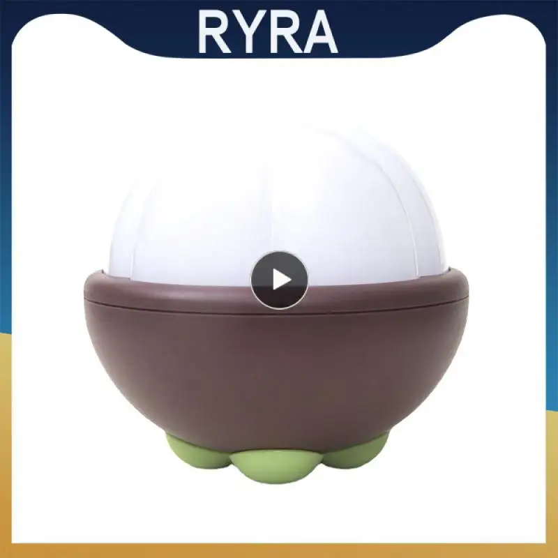 

Stepless Dimming Cute Mangosteen Night Lamp Touch Control Rechargeable Led Chlidren Usb Night Light For Baby Kid Bedroom Decor