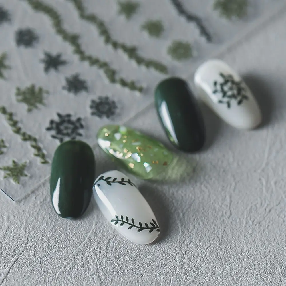 

Наклейки маджонг с листьями и цветами, украшения для ногтей, наклейки для дизайна ногтей на новый год, тигры, наклейки для дизайна ногтей