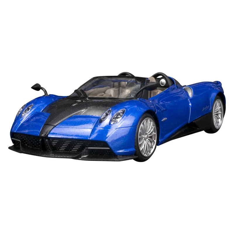 

1:24 Scale Diecast Super Sport Car Pagani Huayra Roadster BC Metal Model With Light Sound Pull Back Vehicle Alloy Toy Collection