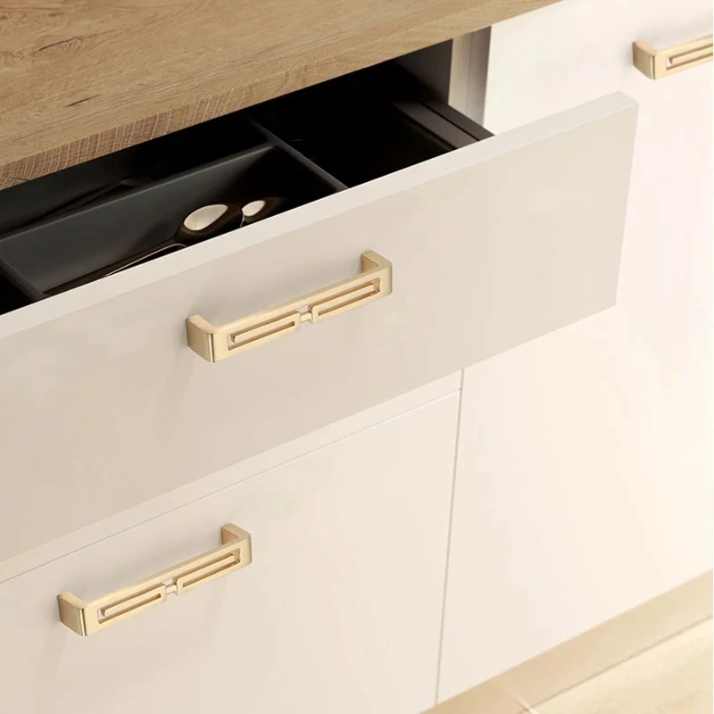 MFYS, ручки для кухонного шкафа из цинкового сплава, латунные дверные ручки, ручка для книжного шкафа, искусственная фурнитура