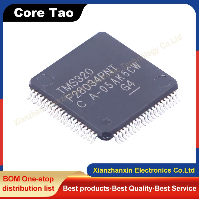 1 ~ 5 шт./лот TMS320F28034PNT F28034PNT LQFP-80 новый оригинальный микроконтроллер