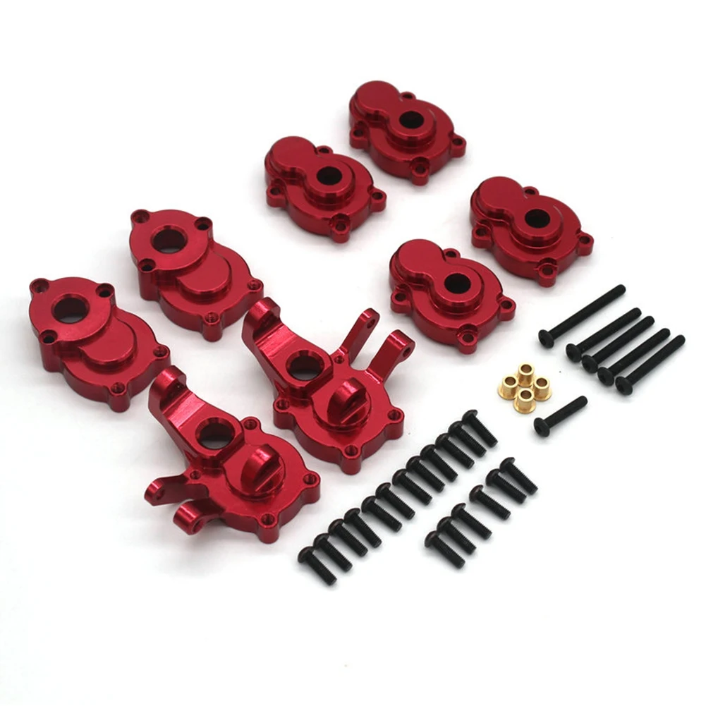 

Для YiKong YK4102 YK4103 CR3.4 металлический портальный осевой Шестеренчатый корпус 1/10 RC Crawler Car Запчасти для модификации, 1