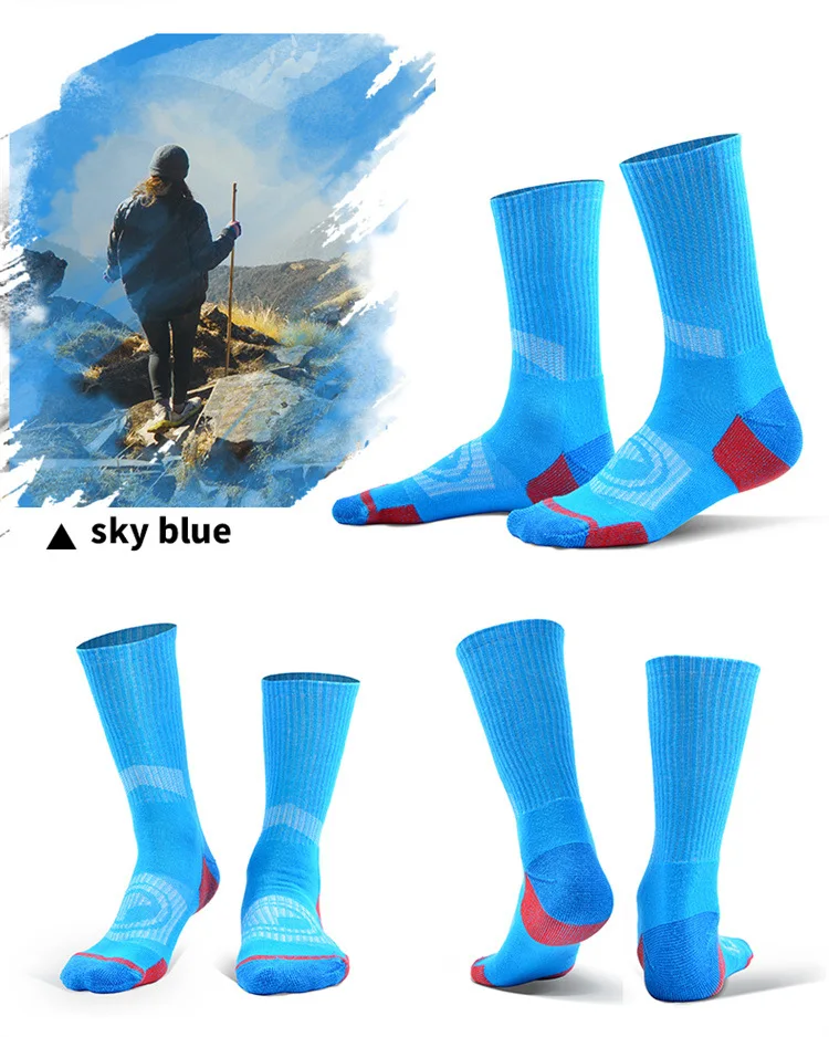Women Socks Sports Breathable Compression Cycling Knee high Basketball Biking Hockey Soccer Supply Running Riding Office Worker