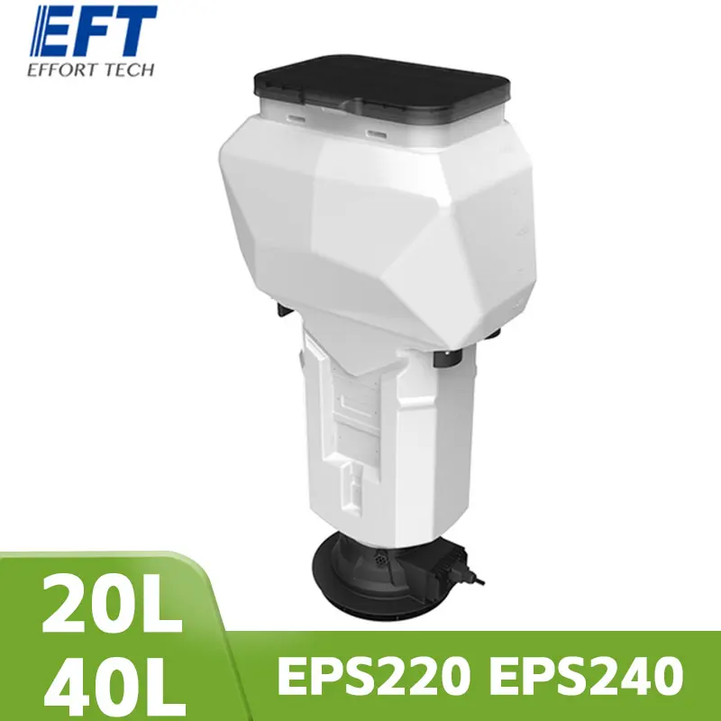 

EFT EPS220 EPS240 20L 20KG 40L 40KG Farm Drone Seed Fertilizer Spreader System for 410 G420 G616 G610 G626 630 Agriculture Drone