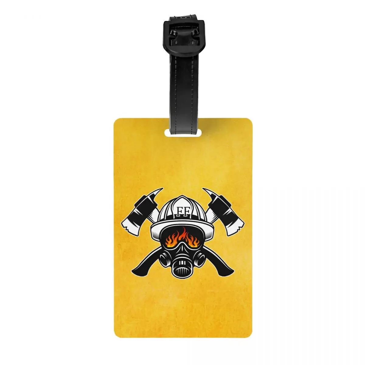 Tags For Suitcases Cute Fireman Fire Rescue Baggage Tags Privacy Cover Name Id Card