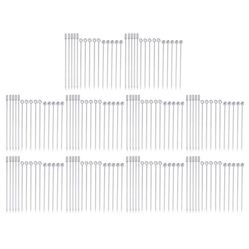 

New Stainless Steel Cocktail Picks Martini Picks Set (Pack Of 150)